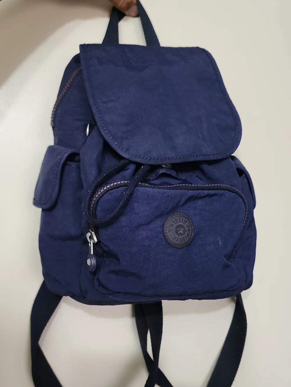 Kipling Navy Blue Mini Backpack